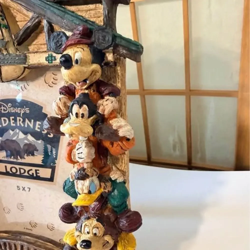 Disney's Wilderness Lodge 5x7 Photo Frame Mickey and Friends